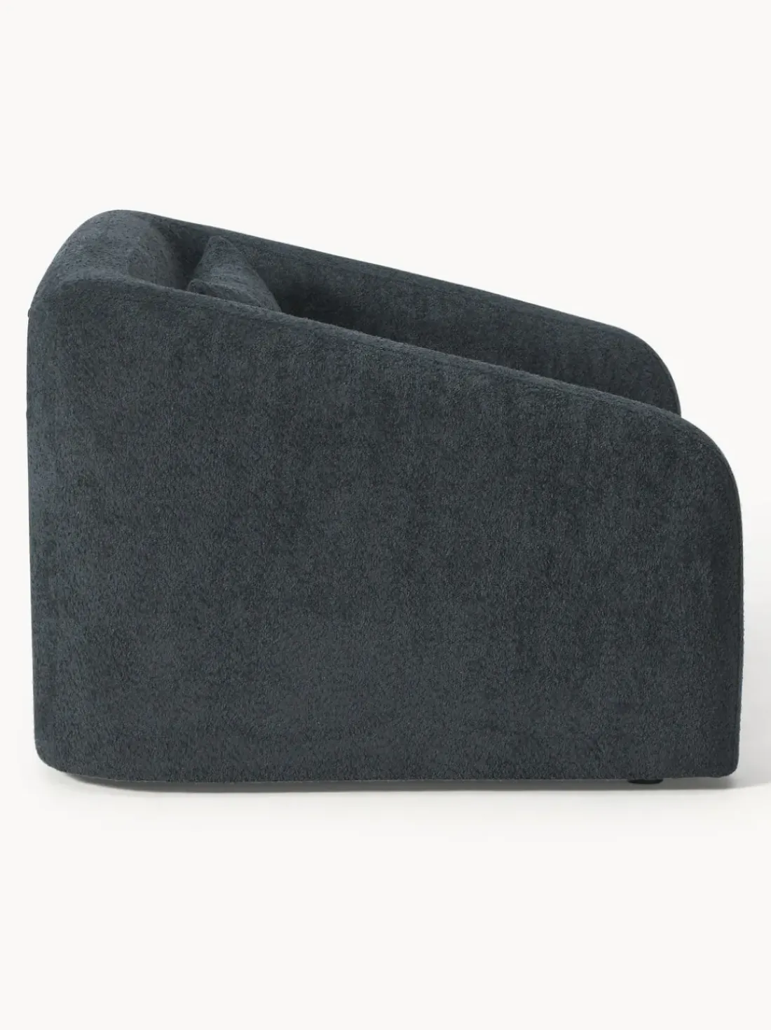 Sillón cama de borreguillo bouclé Eliot