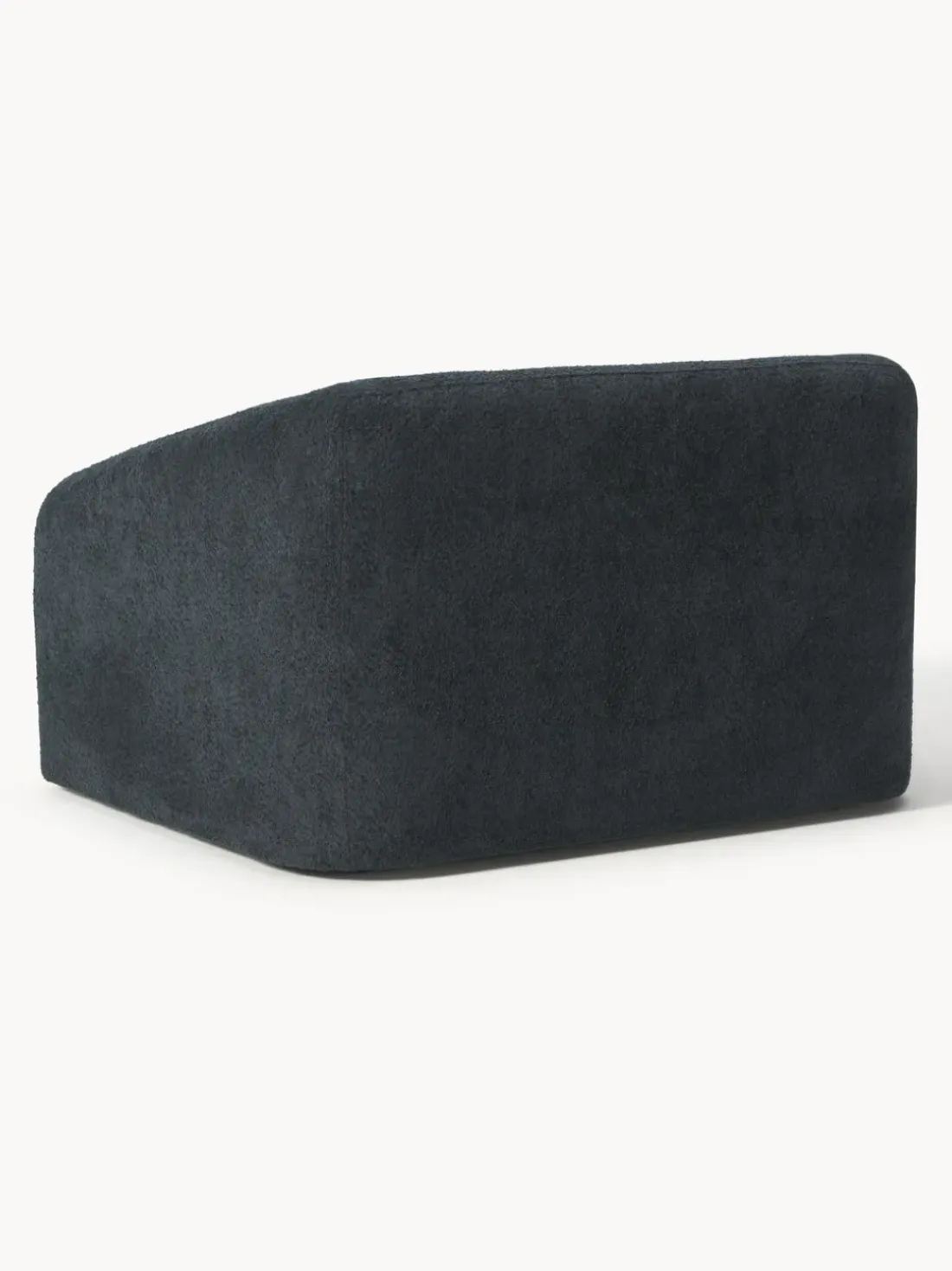 Sillón cama de borreguillo bouclé Eliot