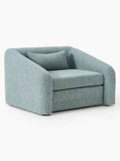 Sillón cama en tejido bouclé Eliot