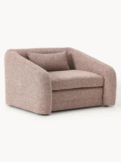 Sillón cama en tejido bouclé Eliot
