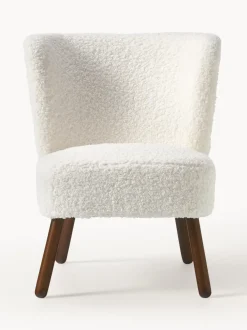Sillón cóctel de borreguillo Robine