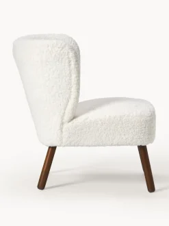 Sillón cóctel de borreguillo Robine