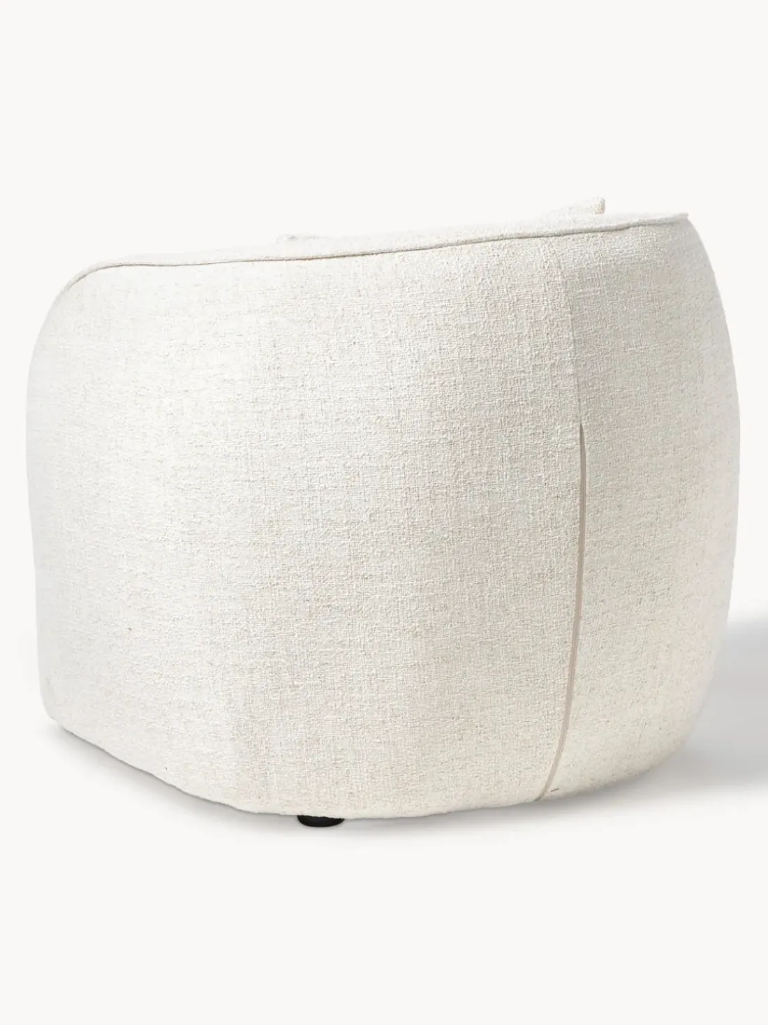 Sillón cóctel en tejido bouclé Elodie