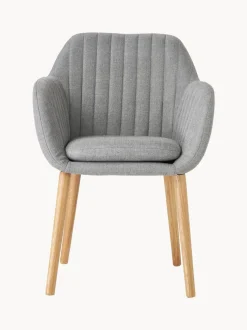 Sillón con patas de madera Emilia