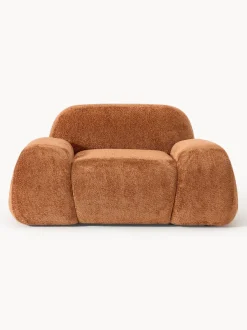 Sillón de borreguillo bouclé Wolke