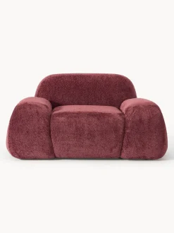 Sillón de borreguillo bouclé Wolke