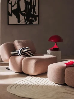 Sillón de borreguillo Caterpillar