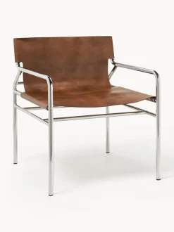Sillón de cuero Dion
