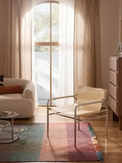 Sillón de cuero Dion