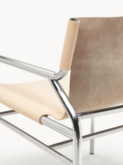Sillón de cuero Dion