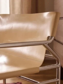 Sillón de cuero Dion