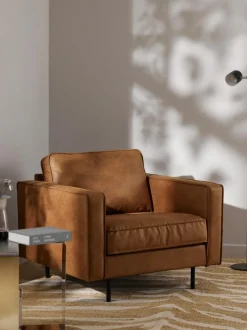 Sillón de cuero reciclado Hunter