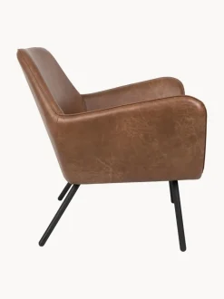 Sillón de cuero sintético Bon