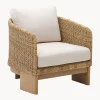 Sillón de jardín de madera de eucalipto Xoriguer