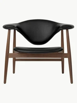 Sillón de madera de nogal Masculo