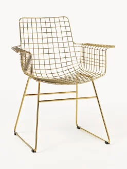 Sillón de metal Wire