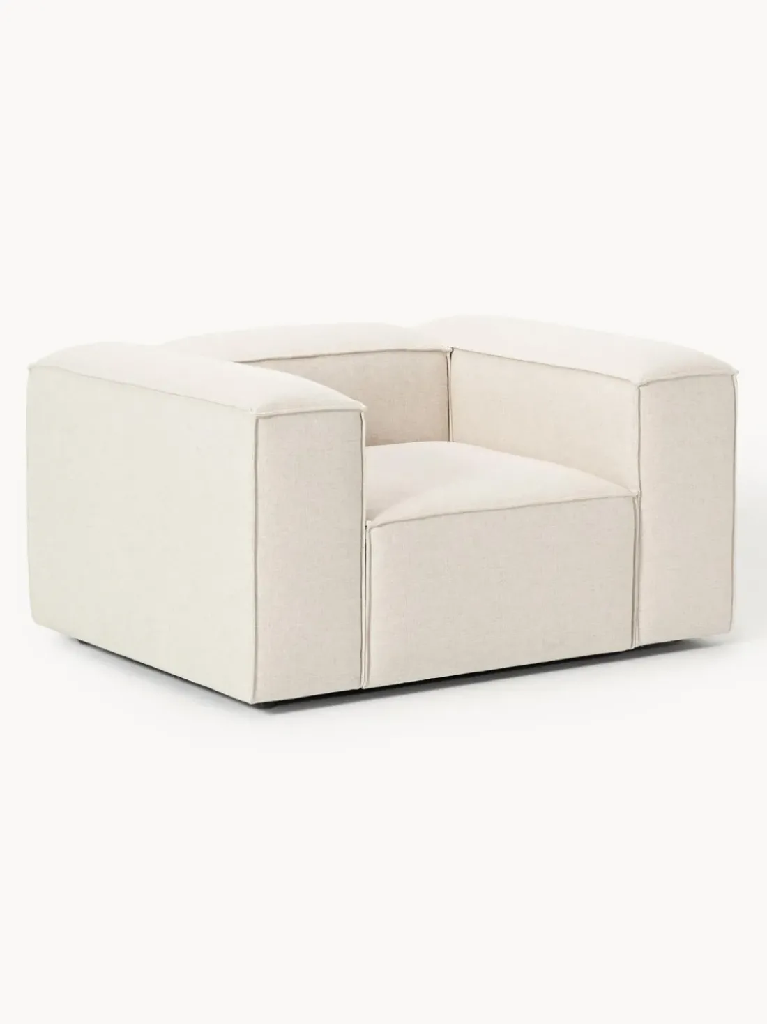 Sillón de mezcla de lino Lennon