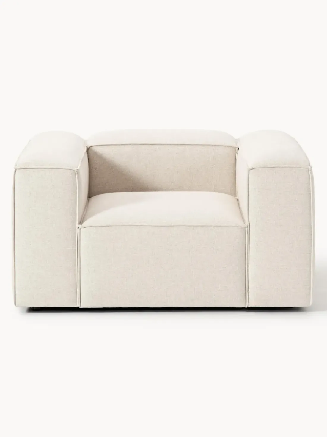Sillón de mezcla de lino Lennon