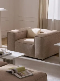 Sillón de mezcla de lino Lennon