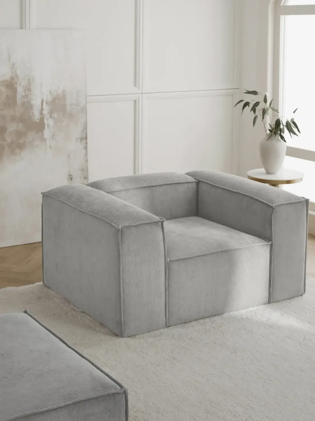 Sillón de pana Lennon