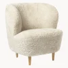 Sillón de piel de oveja Stay
