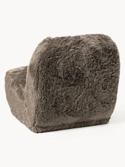 Sillón de piel sintética Emie