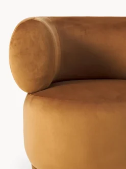 Sillón de terciopelo Cori