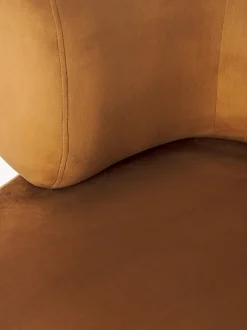 Sillón de terciopelo Cori