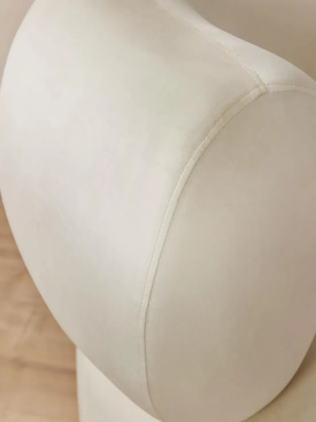 Sillón de terciopelo Cori