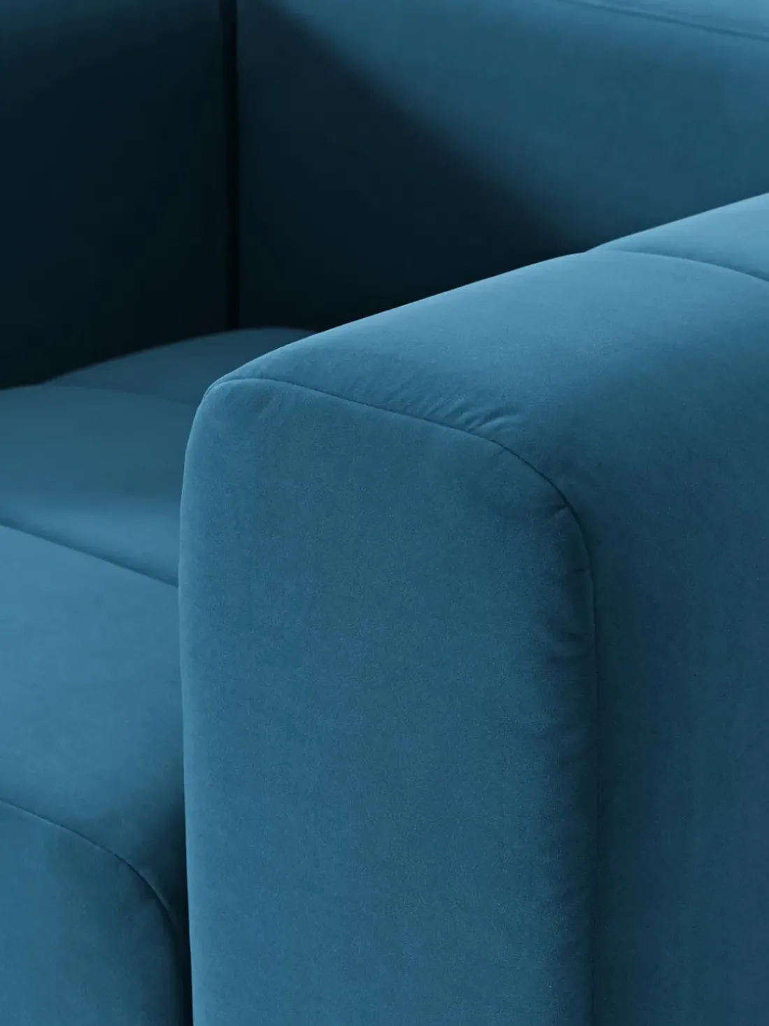 Sillón de terciopelo Lena