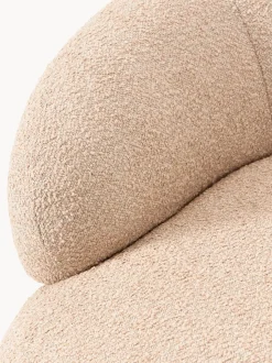 Sillón en tejido bouclé Alba