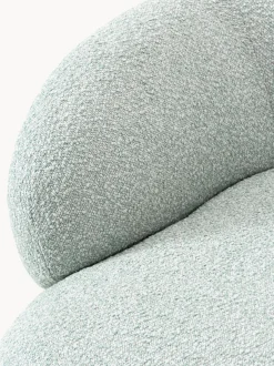 Sillón en tejido bouclé Alba