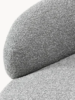 Sillón en tejido bouclé Alba