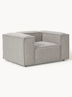 Sillón en tejido bouclé Lennon