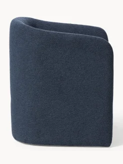 Sillón en tejido bouclé Mairo