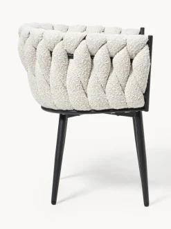 Sillón en tejido bouclé Molto