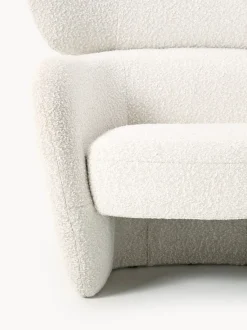 Sillón en tejido bouclé Teyvat