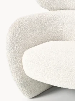 Sillón en tejido bouclé Teyvat