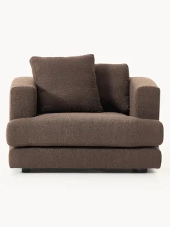Sillón en tejido bouclé Tribeca