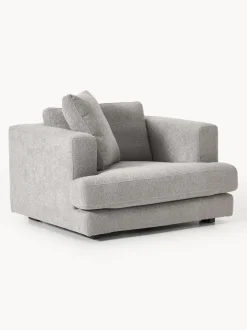 Sillón en tejido bouclé Tribeca