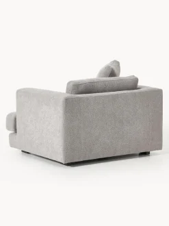 Sillón en tejido bouclé Tribeca
