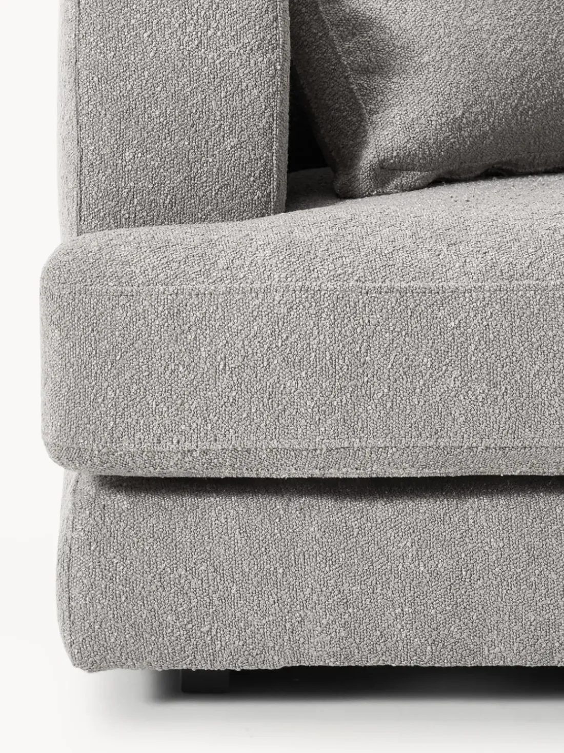 Sillón en tejido bouclé Tribeca
