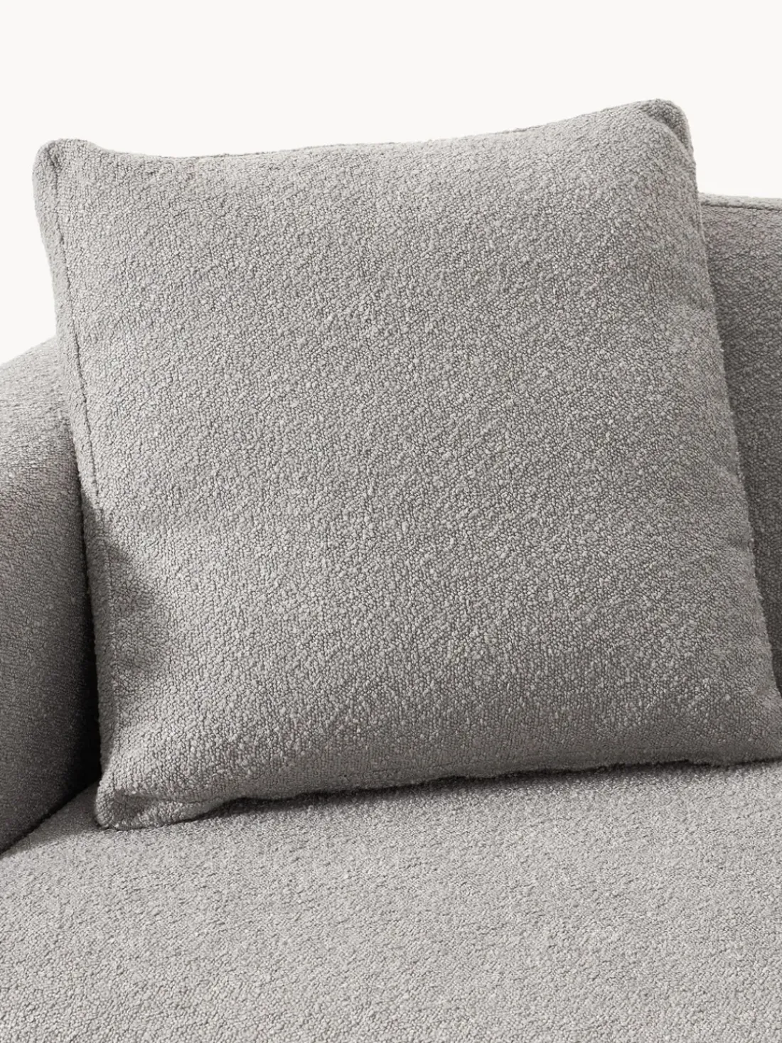 Sillón en tejido bouclé Tribeca