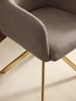 Sillón giratorio con reposabrazos Isla