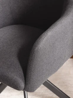 Sillón giratorio con reposabrazos Isla