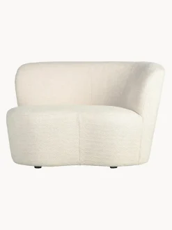 Sillón grande en tejido bouclé Sibylla