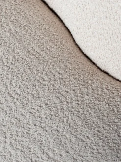 Sillón grande en tejido bouclé Sibylla