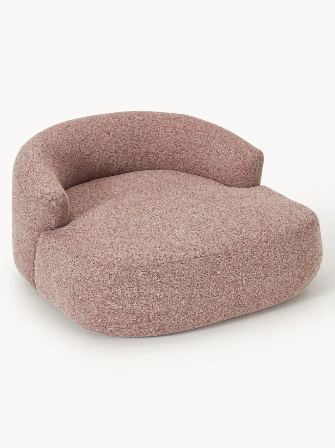 Sillón grande en tejido bouclé Sofia