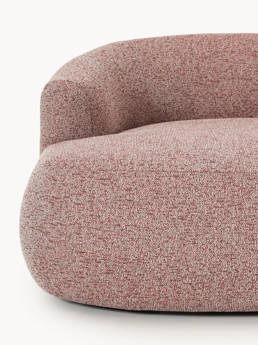 Sillón grande en tejido bouclé Sofia