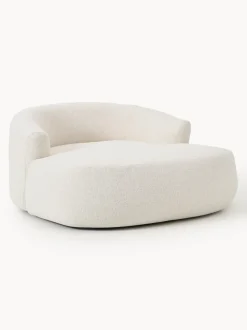 Sillón grande en tejido bouclé Sofia
